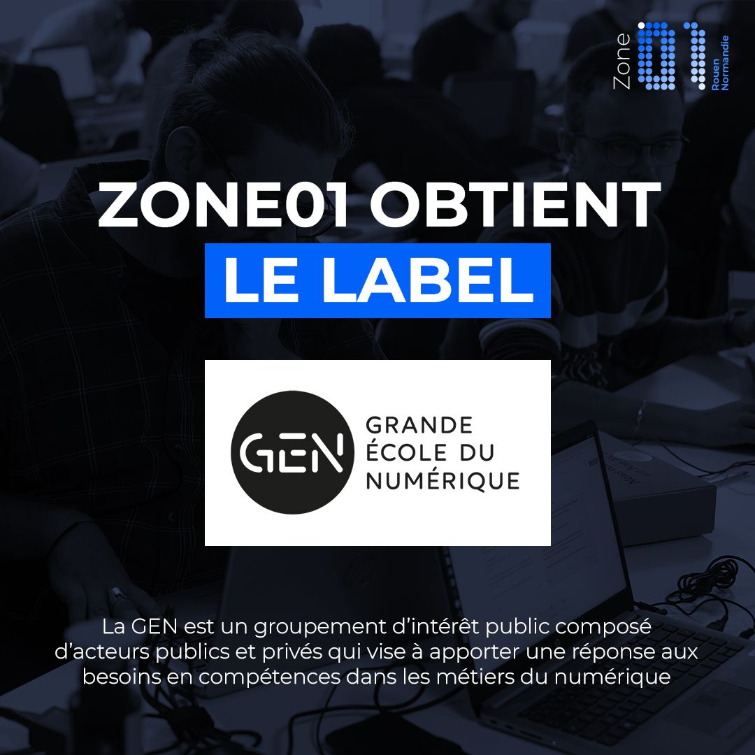 Start01 obtient le label GEN