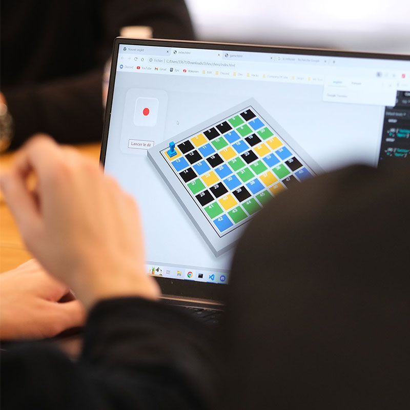 candidats pendant l'inscription à Start01 pour devenir développeur