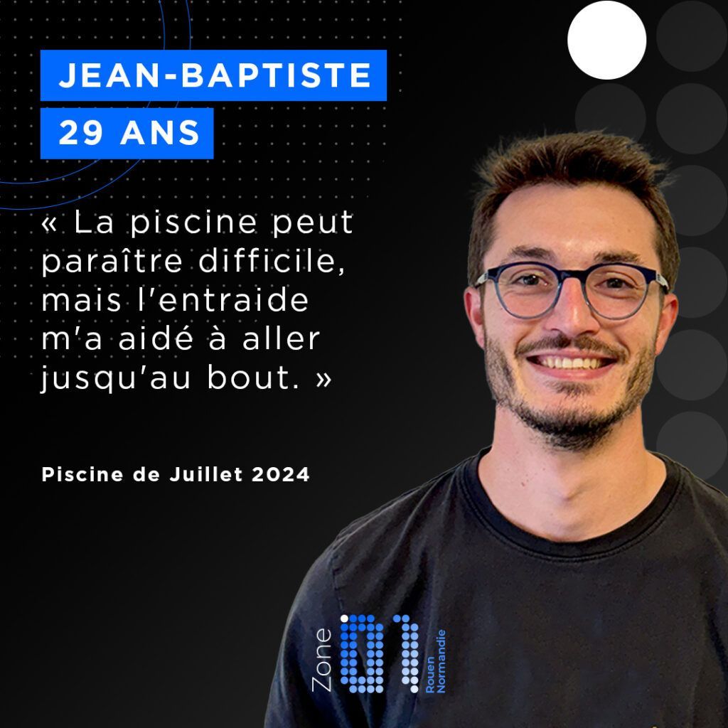 Retour d'expérience d'un futur apprenant développeur à Start01